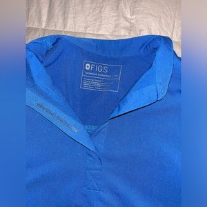 Rafaela scrub top, Royal blue